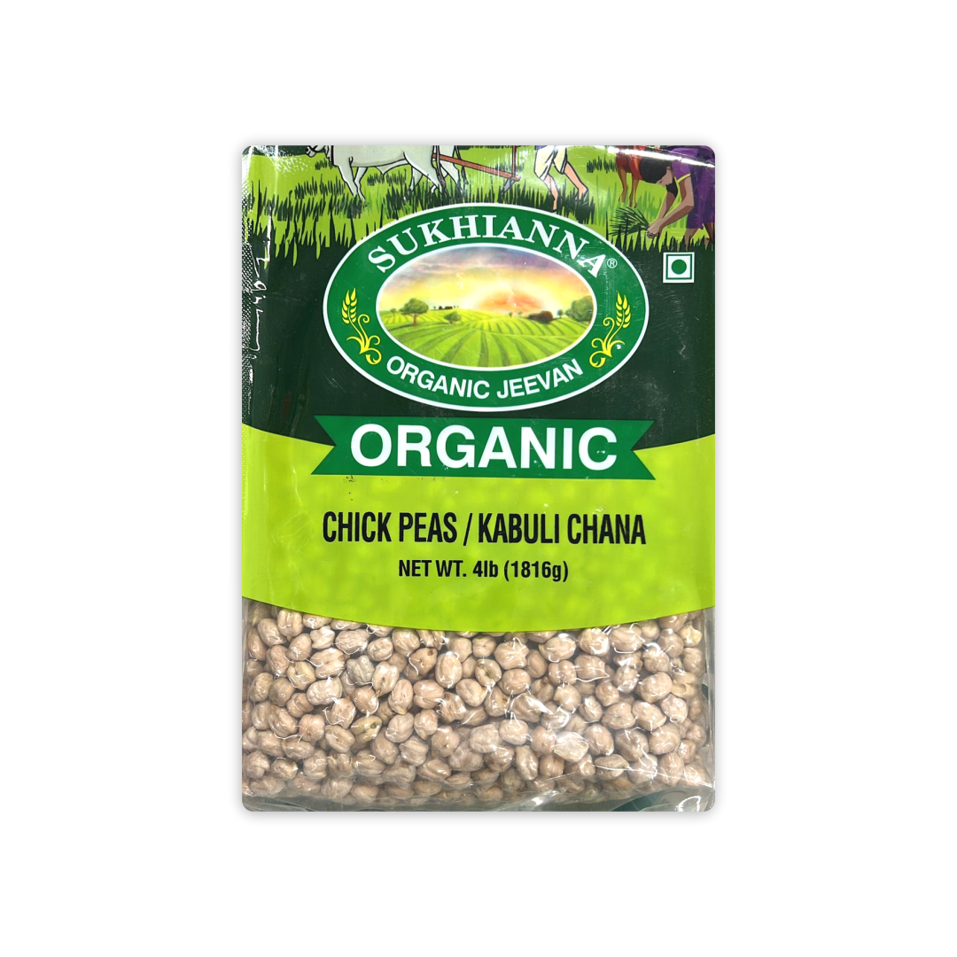 SUKHIANNA ORGANIC CHICK PEAS / KABULI CHANA