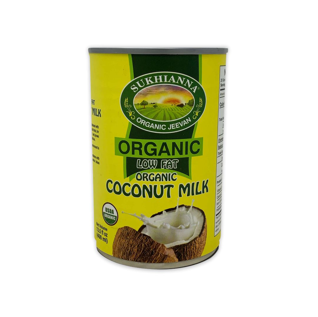 SUKHIANNA ORGANIC LOW FAT COCONUT MILK