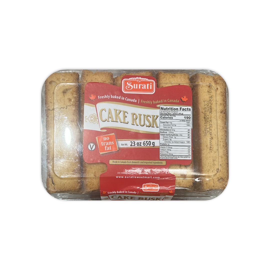 SURATI CAKE RUSK – New Indian Supermarket, Tracy