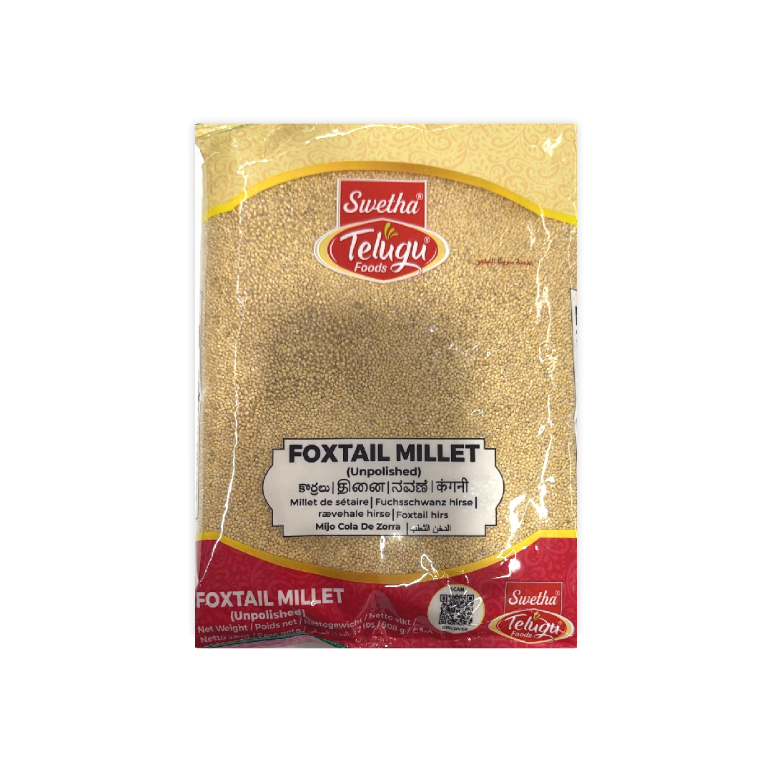 SWETHA TELUGU FOXTAIL MILLET – New Indian Supermarket, Tracy