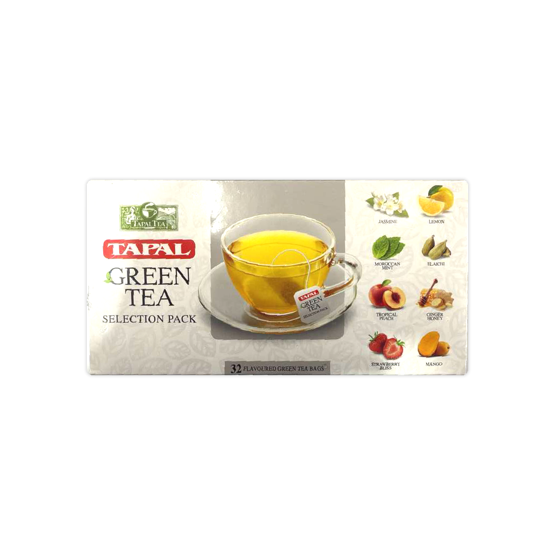 TAPAL GREEN TEA SELECTION PACK 32 BAGS