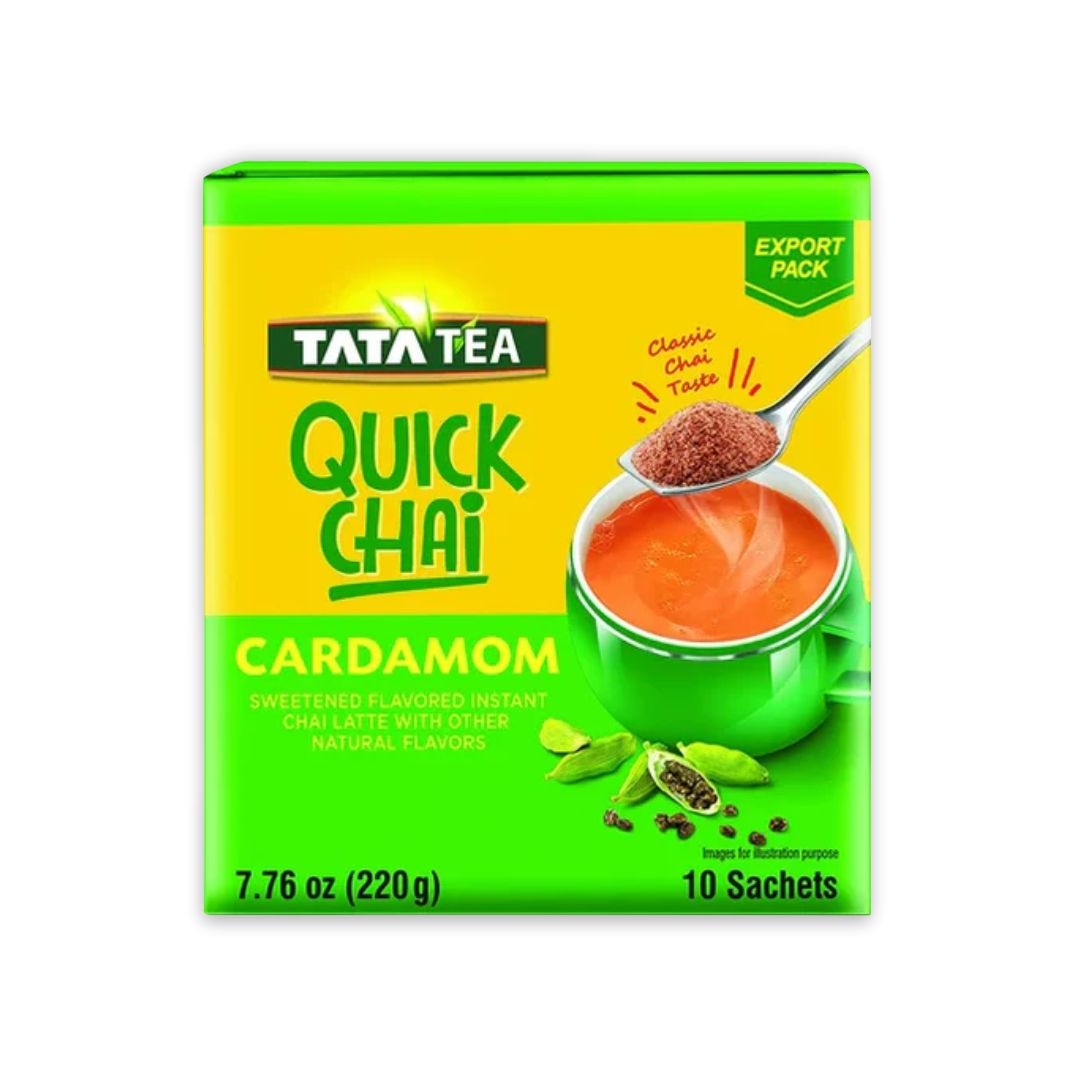 TATA TEA QUICK CHAI CARDAMOM  ( 10 SACHETS )