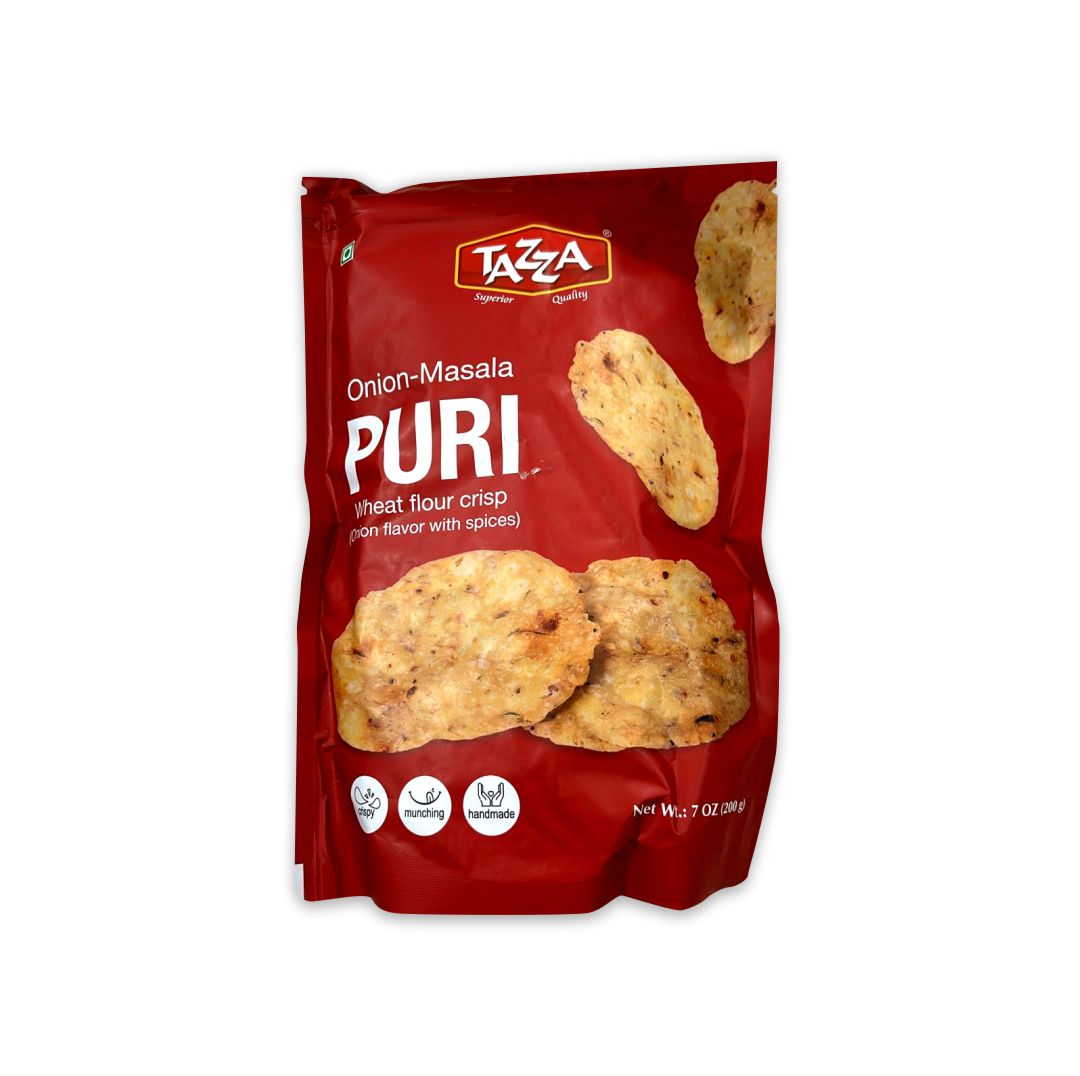 TAZZA ONION MASALA PURI