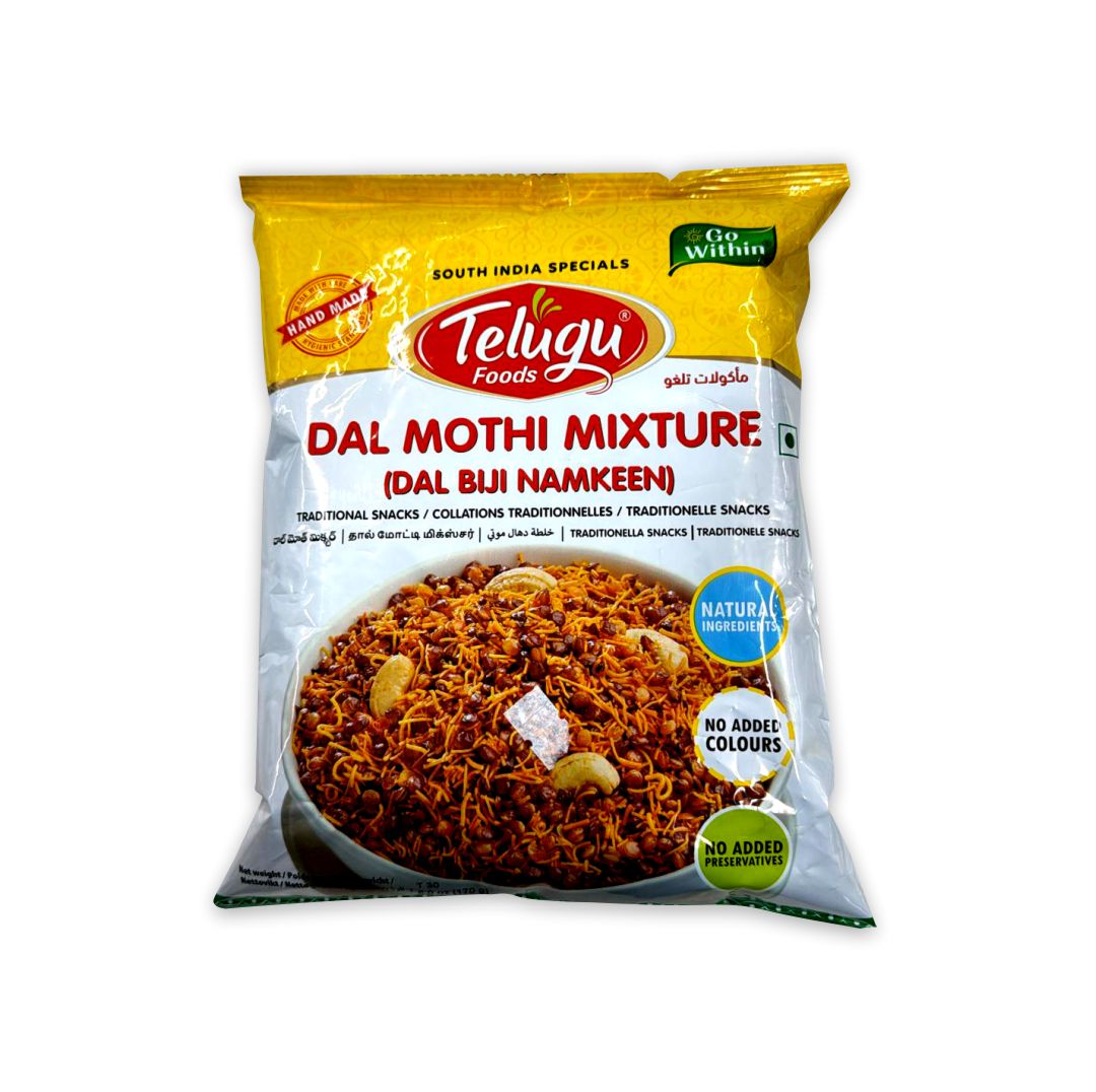 TELUGU FOODS DAL MOTHI MIXTURE – New Indian Supermarket, Tracy