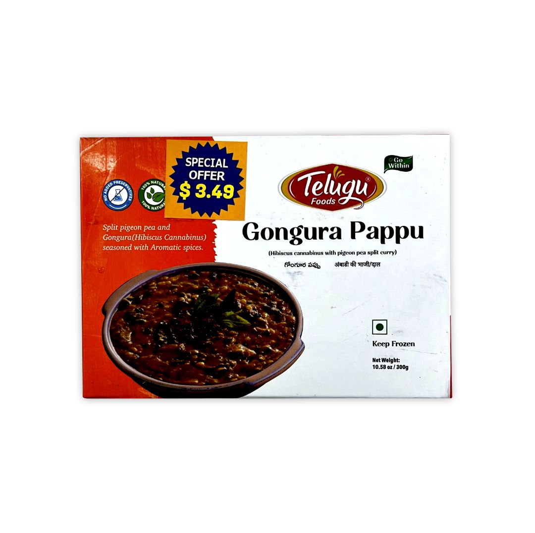 TELUGU FOODS GONGURA PAPPU