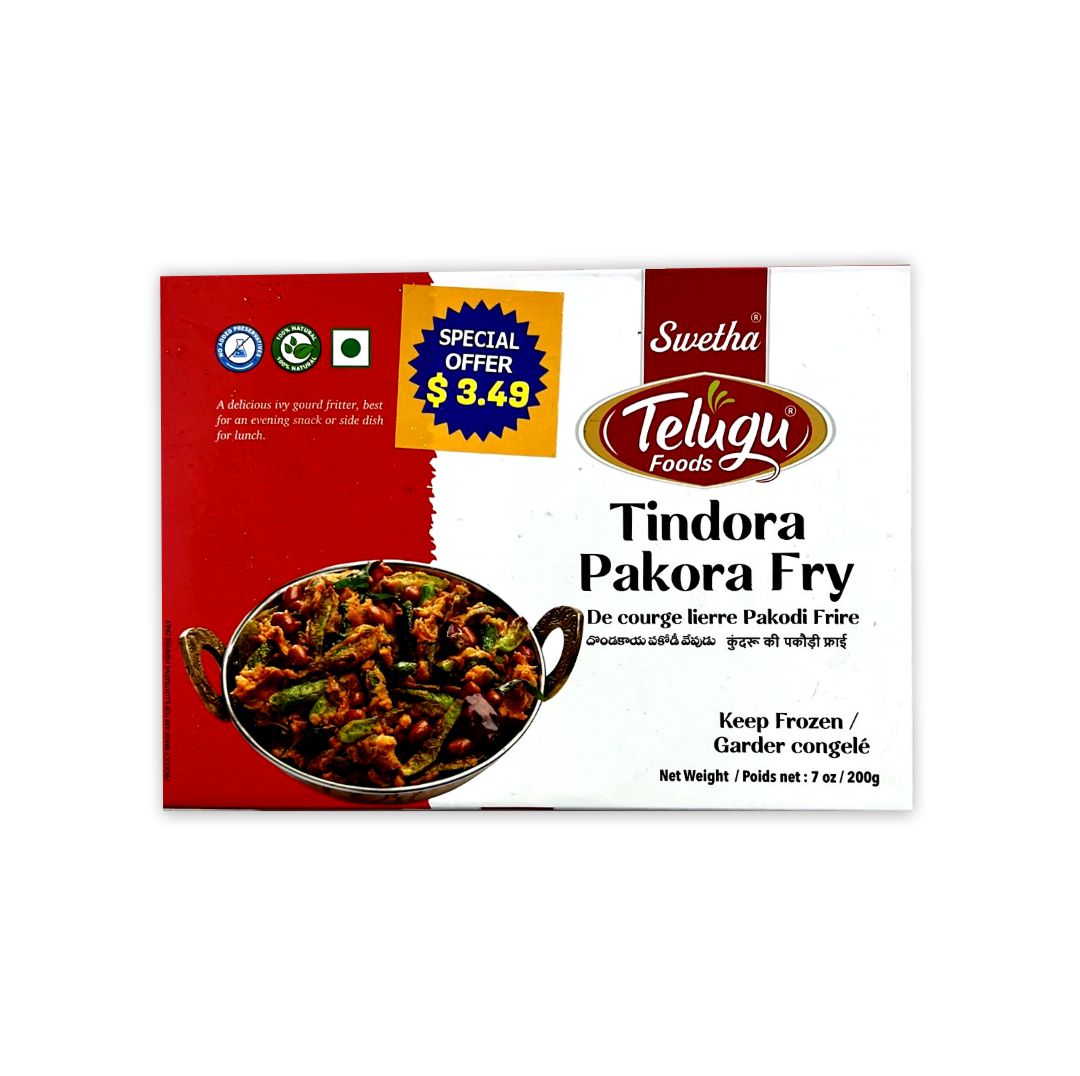 TELUGU FOODS TINDORA PAKORA FRY