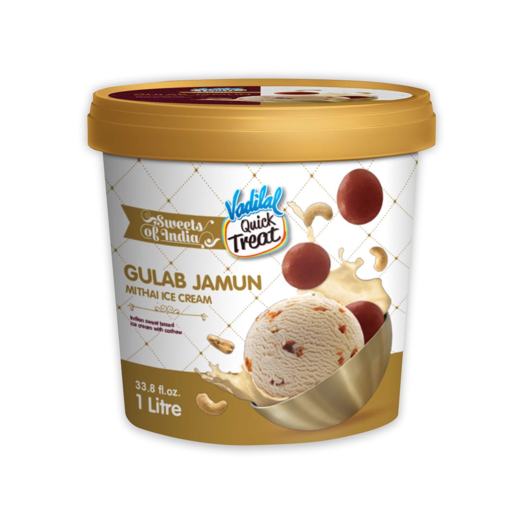 VADILAL GULAB JAMUN MITHAI ICE CREAM