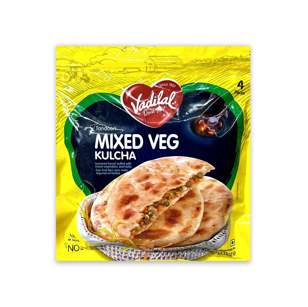 VADILAL MIXED VEG KULCHA 4 PCS