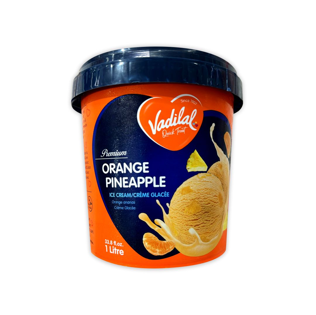 VADILAL ORANGE PINEAPPLE ICE CREAM