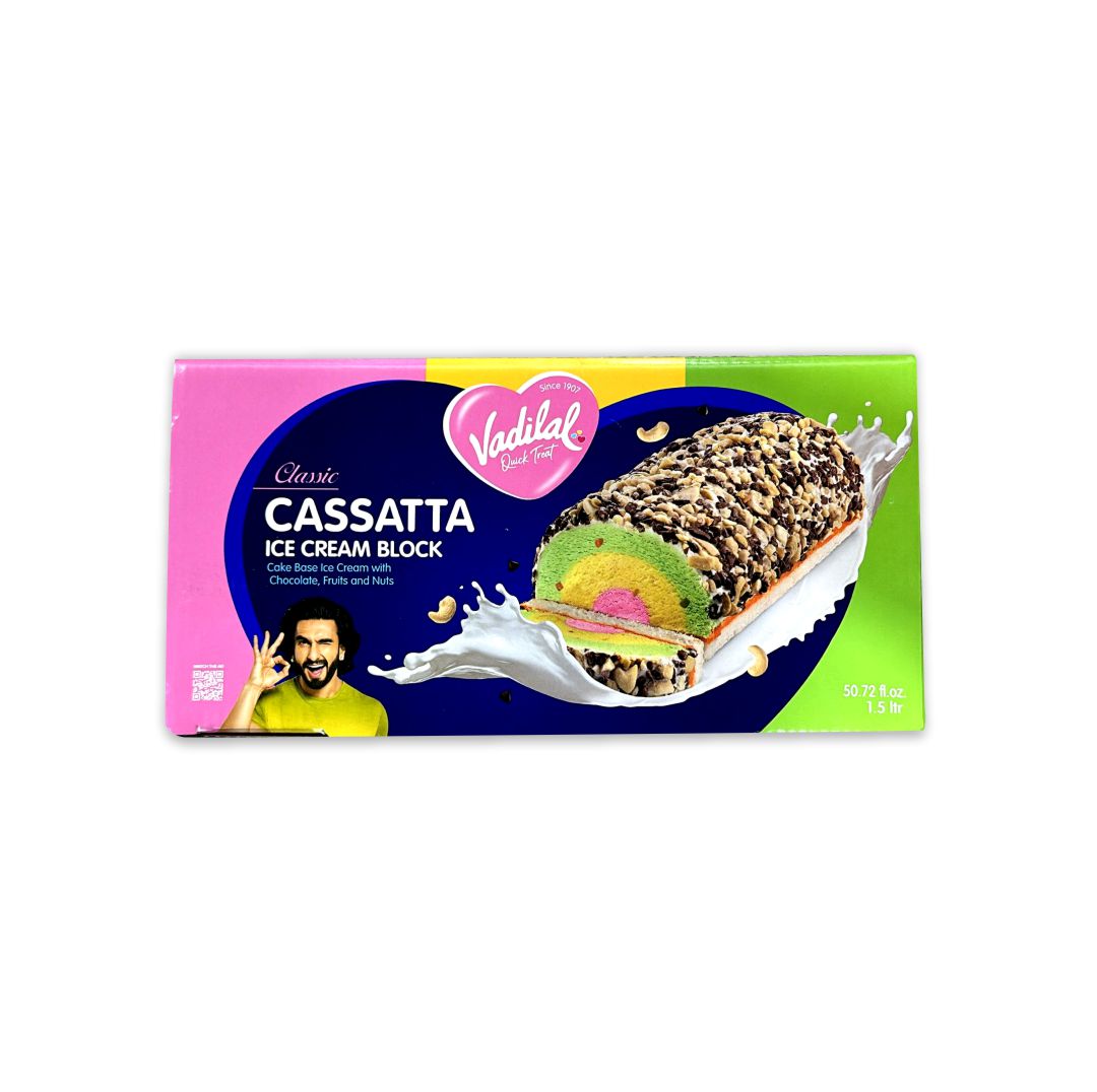 VADILAL (CLASSIC) CASSATTA ICE CREAM BLOCK