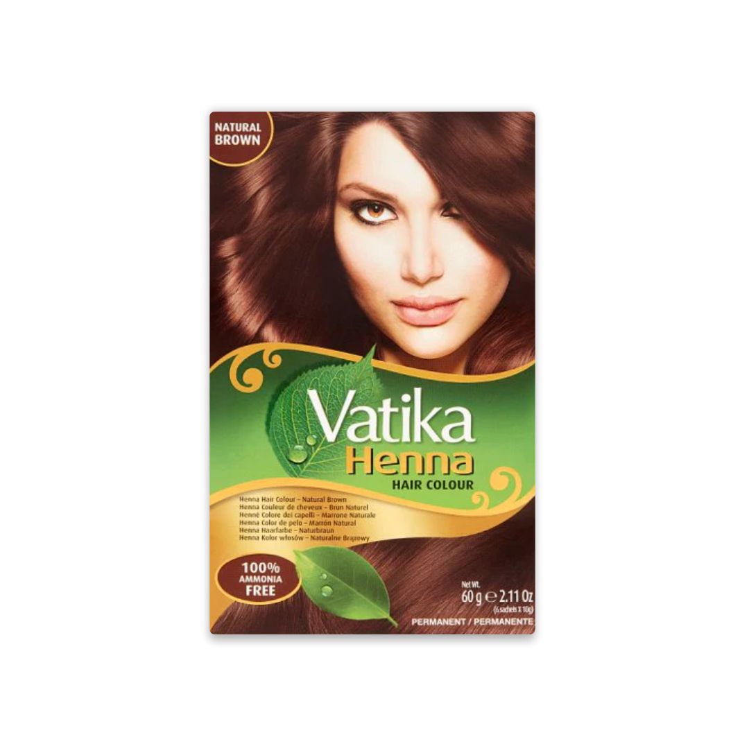 VATIKA HENNA HAIR COLOR NATURAL BROWN