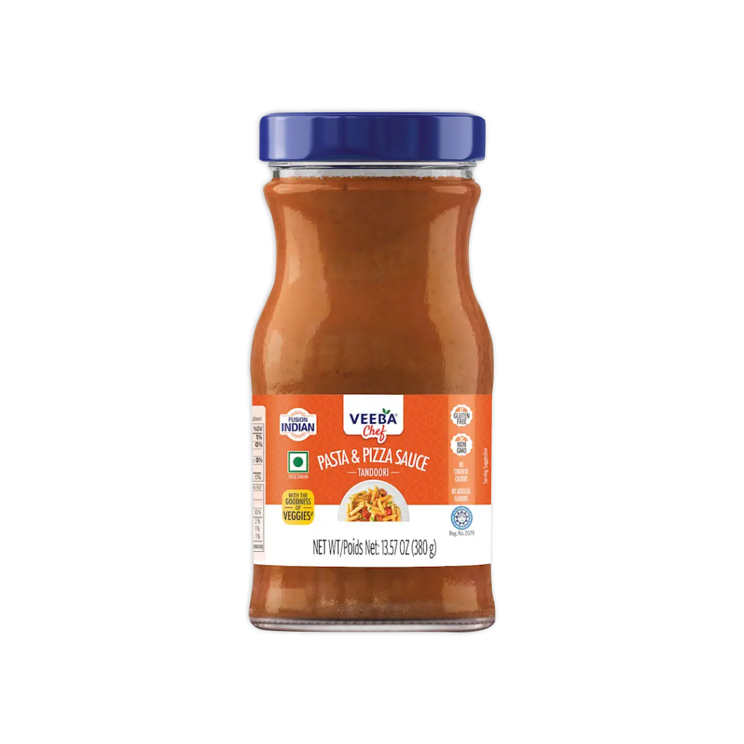 VEEBA CHEF PASTA & PIZZA SAUCE TANDOORI