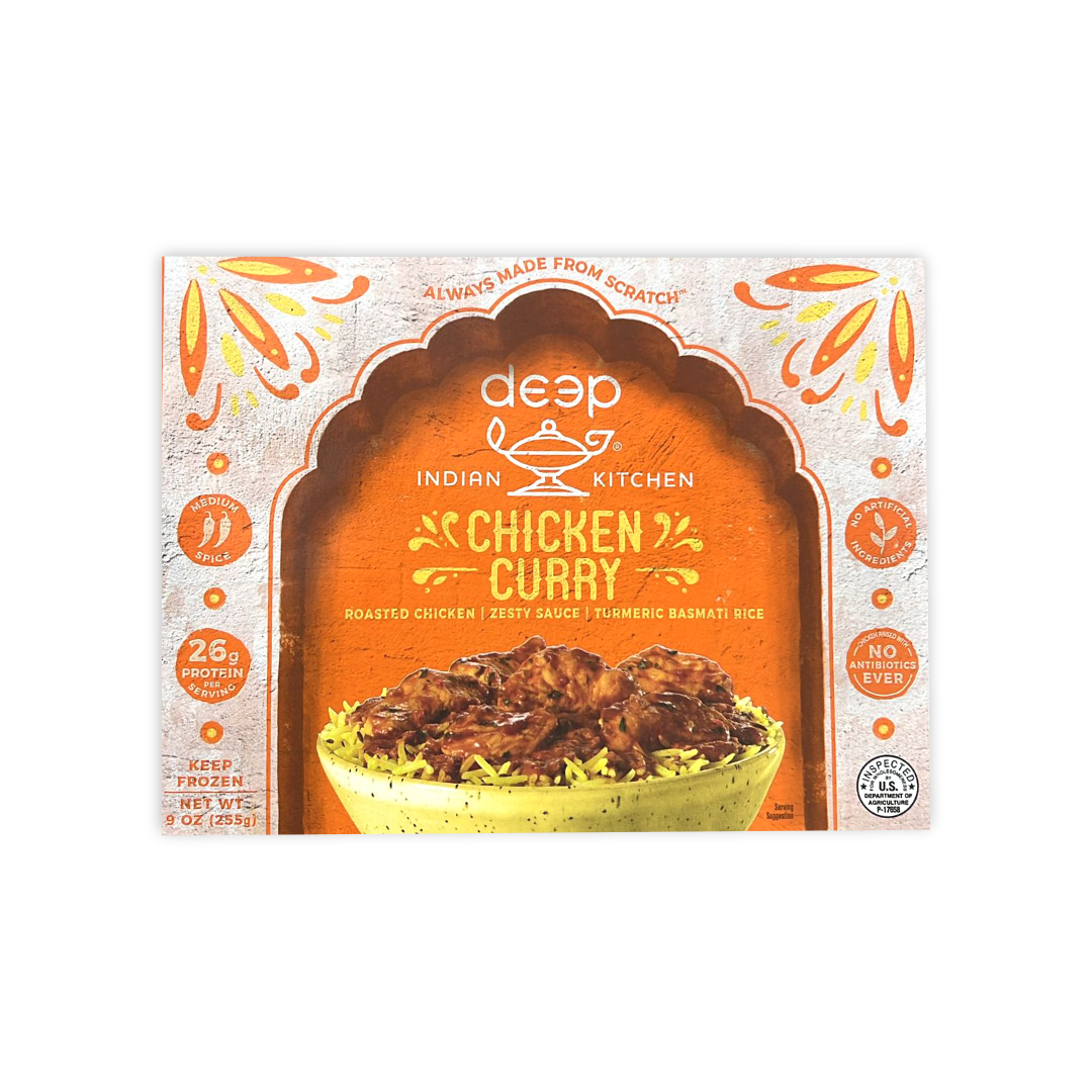 DEEP CHICKEN CURRY (TURMERIC BASMATI RICE)