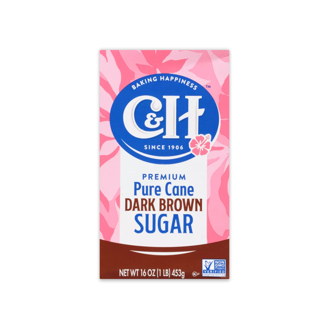 C&H PURE CANE DARK BROWN SUGAR
