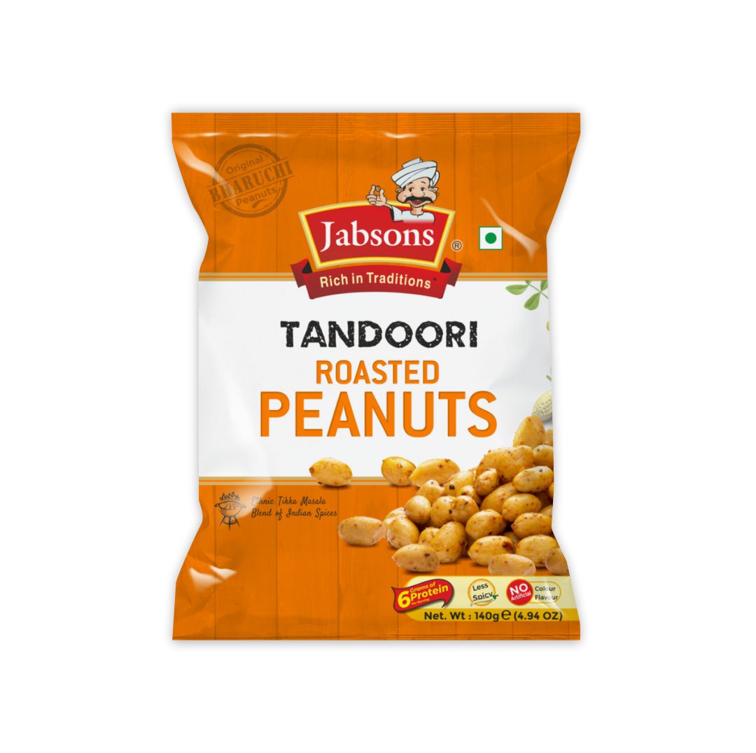 JABSONS ROASTED TANDORI PEANUTS