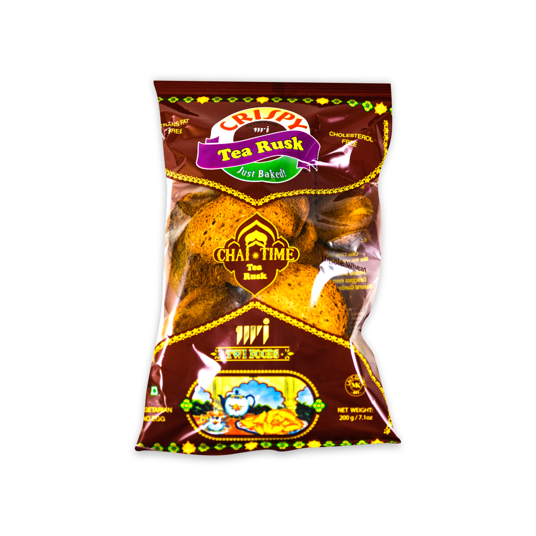 Yellow Color Tea Rusk CRISPY TEA RUSK WHOLE WHEAT – New Indian Supermarket, Tracy