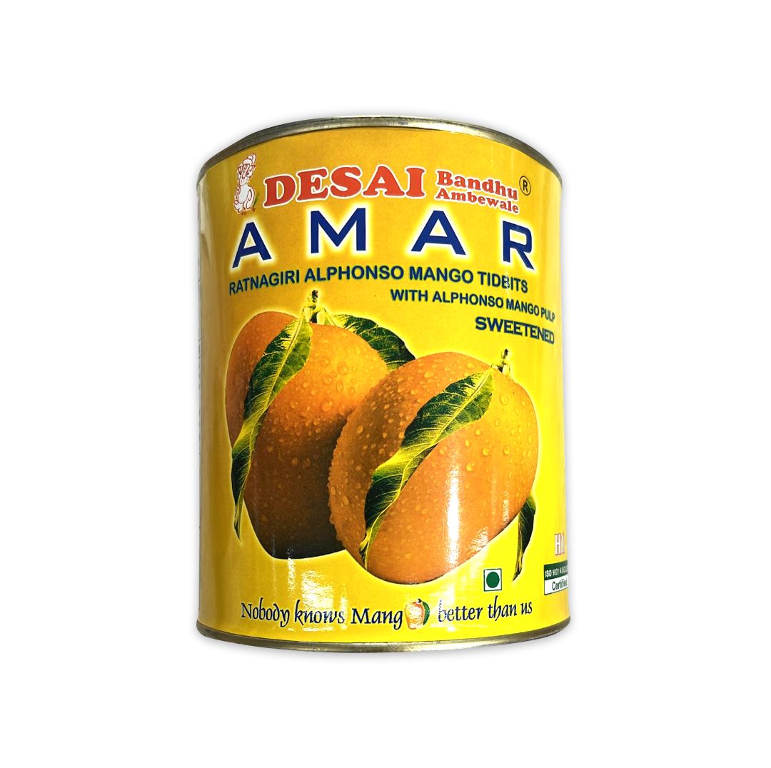 AMAR RATNAGIRI ALPHANSO MANGO TIDBITS WITH PULP