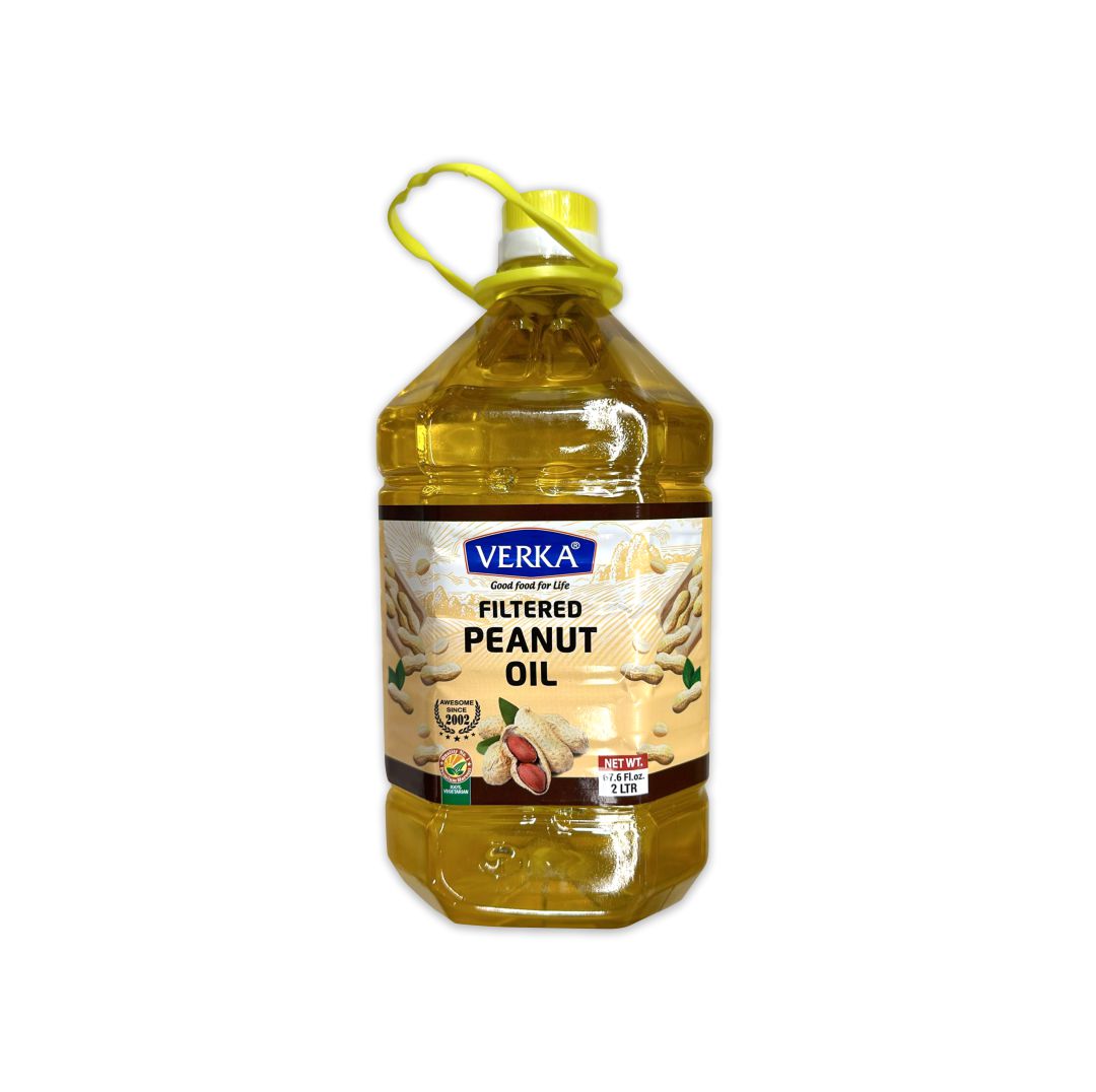 VERKA FILTERED PEANUT OIL.