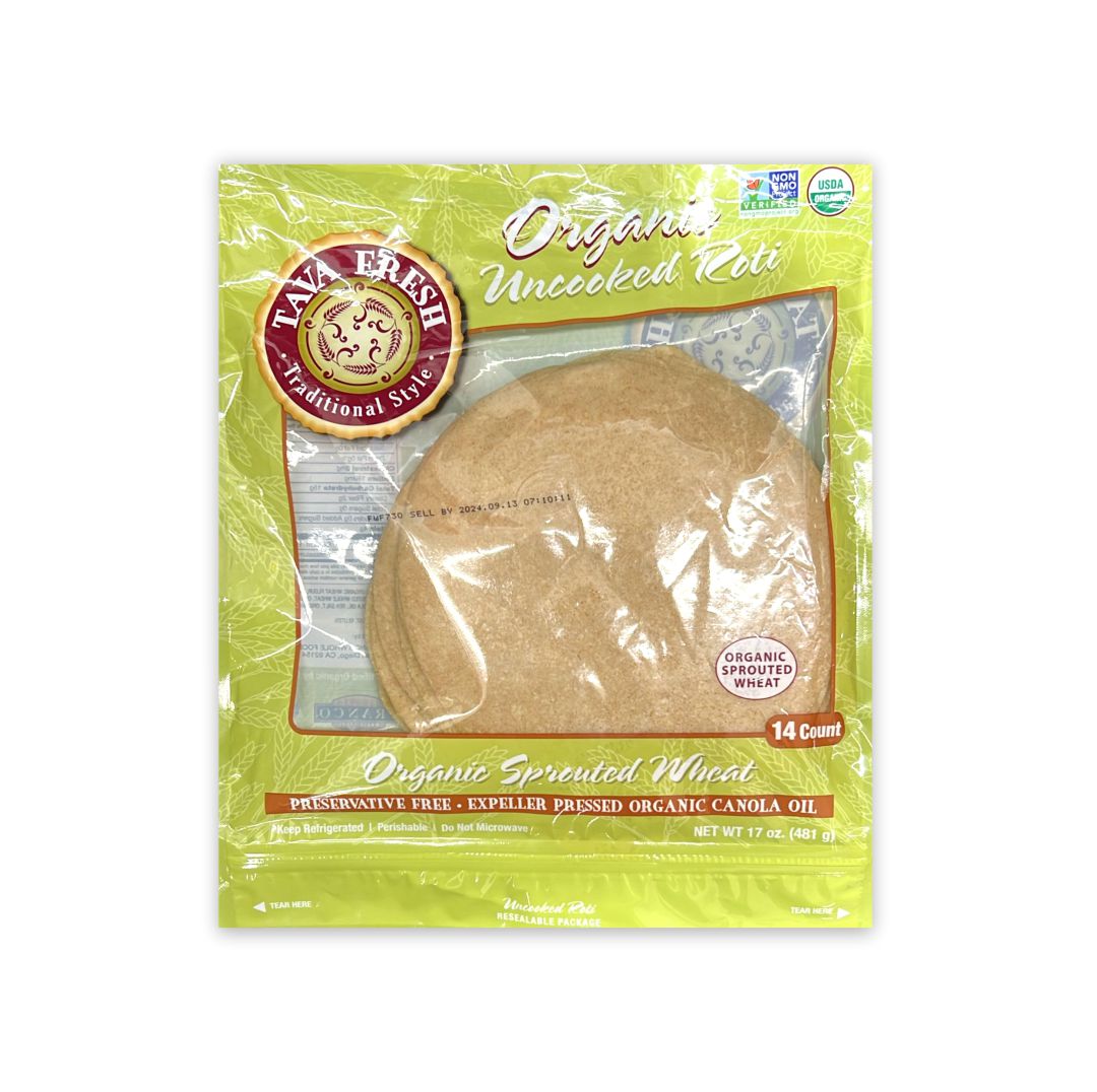 TAVA FRESH ORGANIC UNCOOKED ROTI (14 COUNT)