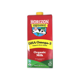 HORIZON ORGANIC DHA OMEGA-3 ORGANIC MILK