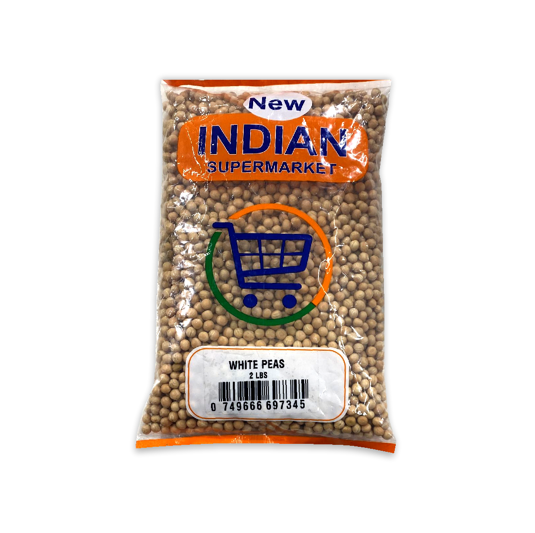 WHITE PEAS BY NEW INDIAN SUPERMARKET