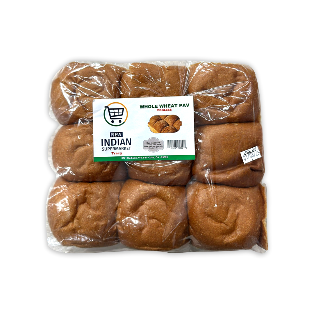 WHOLE WHEAT PAV ( EGG LESS ) BY NEW INDIAN SUPERMARKET