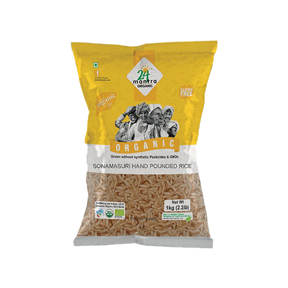 24 MANTRA SONA MASOORU HAND POUNDED RICE