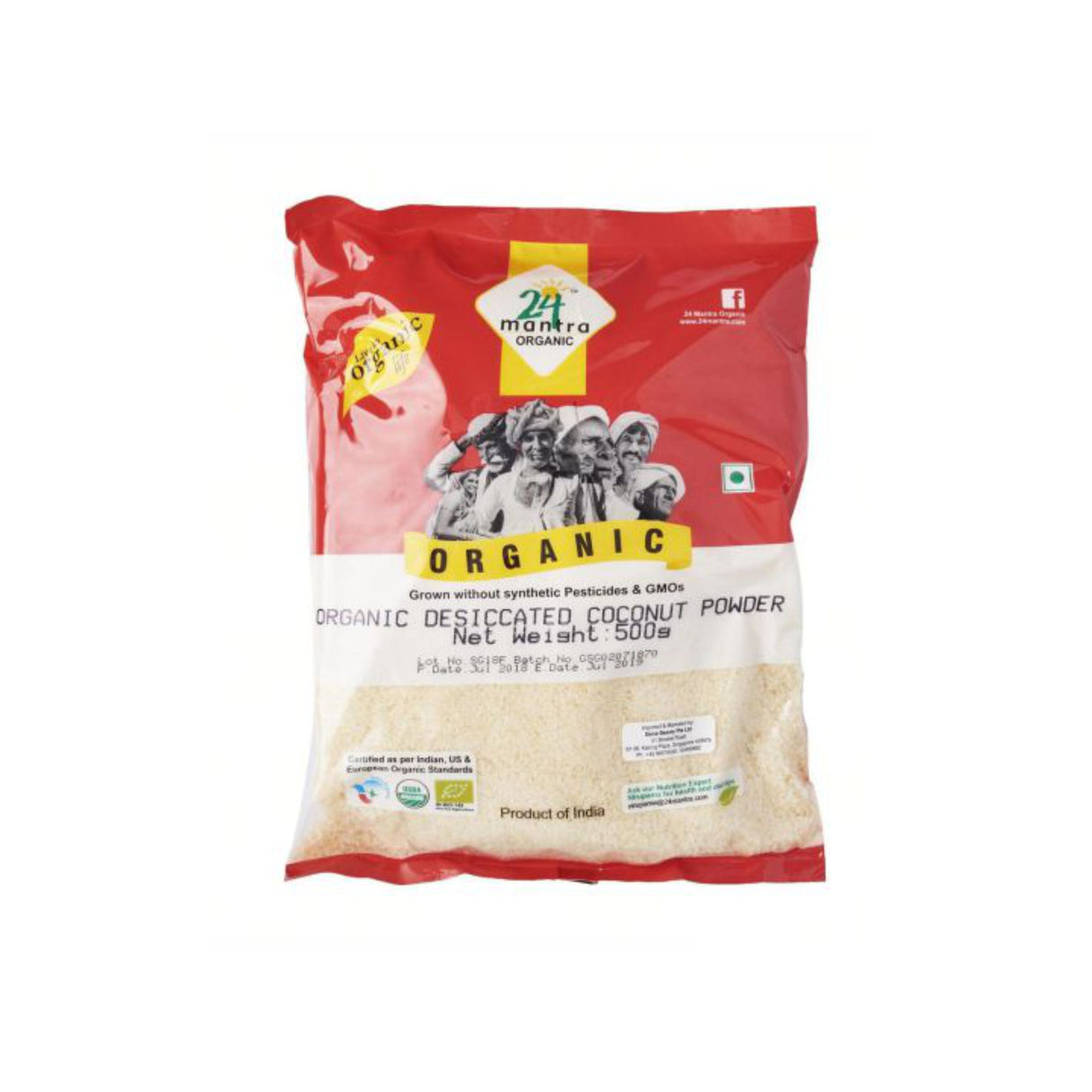 24 MANTRA ORGANIC DESICCATED COCONUT POWDER