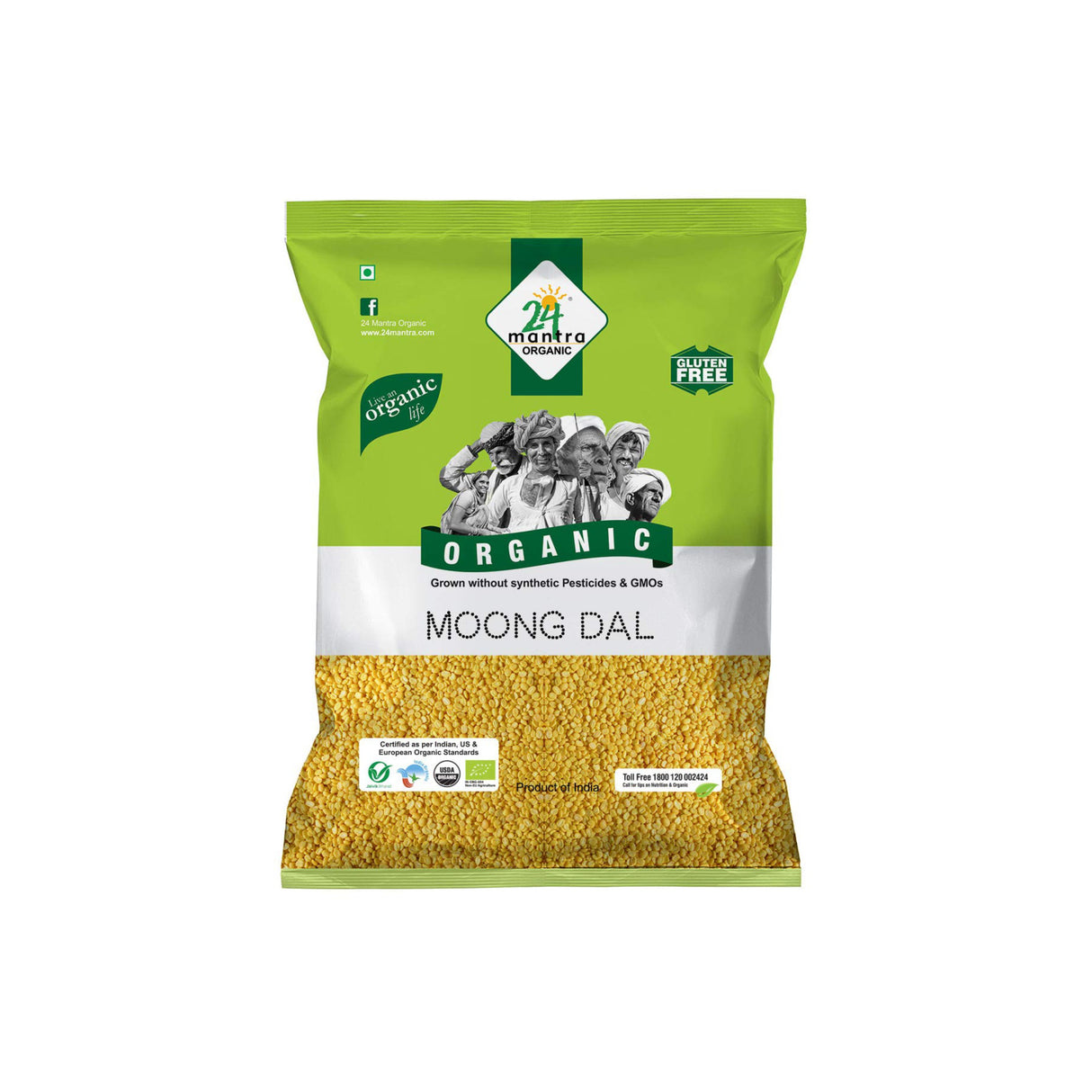 24 MANTRA ORGANIC MOONG DAL SPLIT