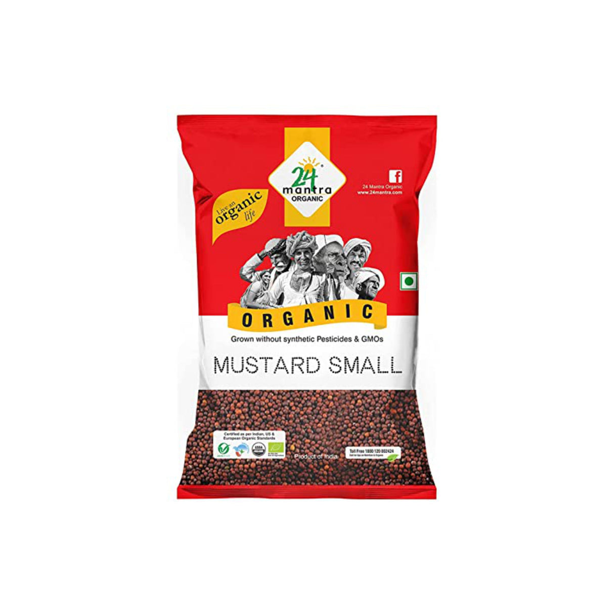 24 MANTRA ORGANIC MUSTARD SMALL