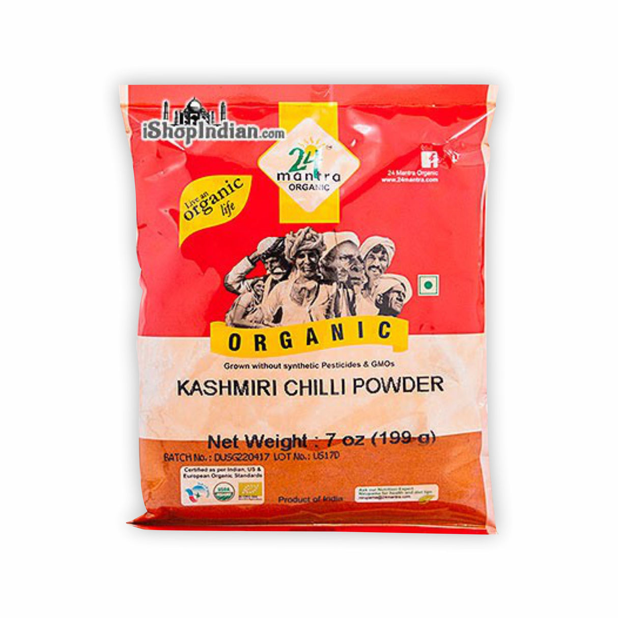 24 MANTRA ORGANIC KASHMIRI CHILLY POWDER