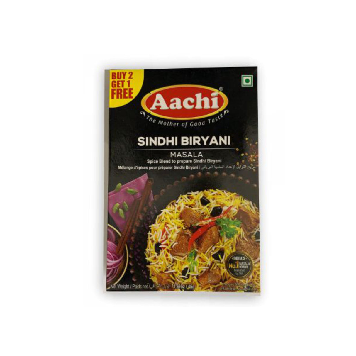 AACHI SINDHI BIRYANI MASALA (45GM)