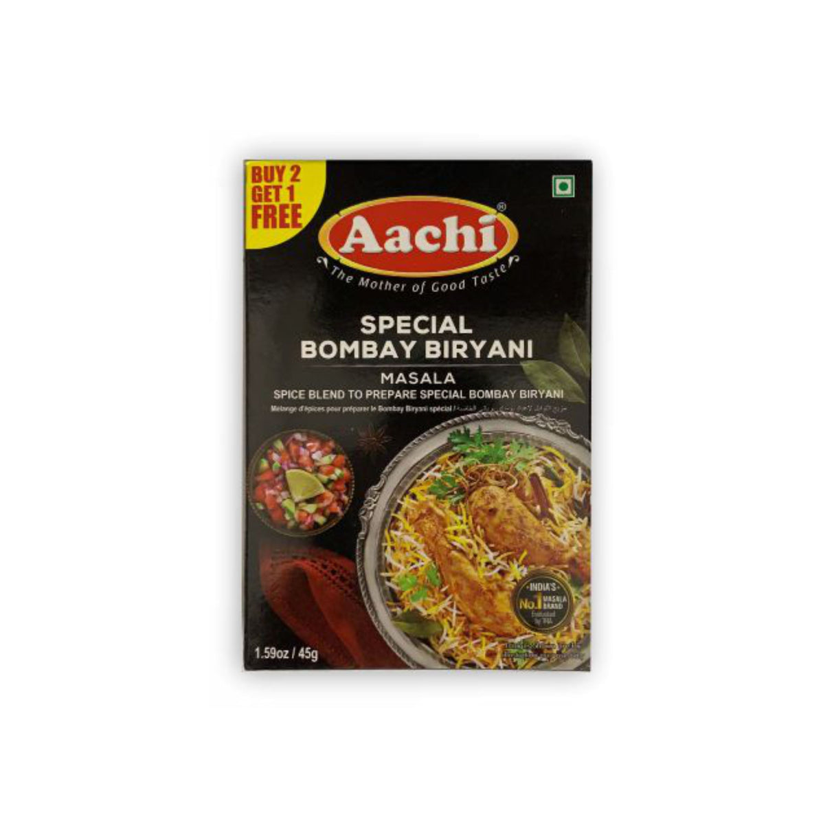 AACHI SPECIAL BOMBAY BIRYANI (45GM)