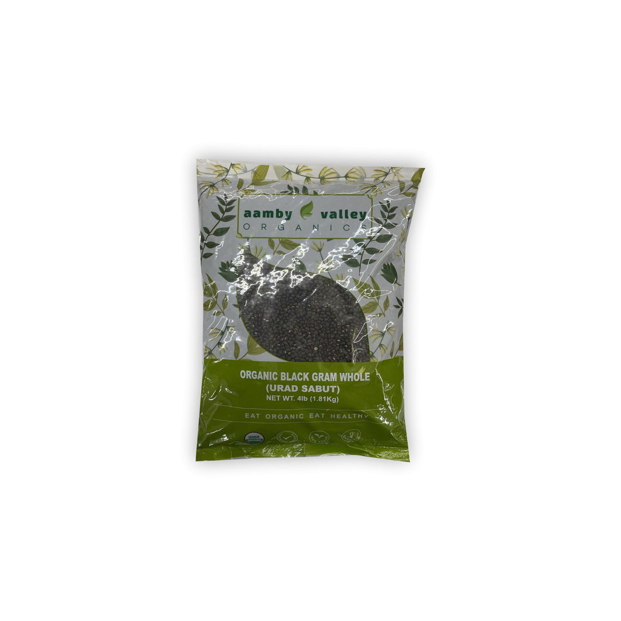 AAMBY VALLEY ORGANIC BLACK GRAM WHOLE