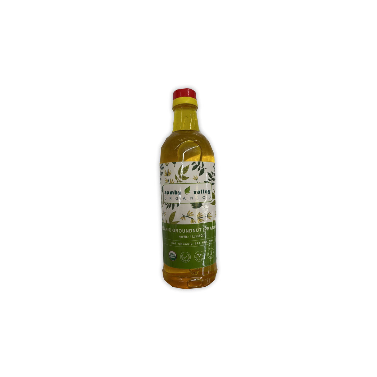 AAMBY VALLEY ORGANIC PEANUT OIL 1LTR