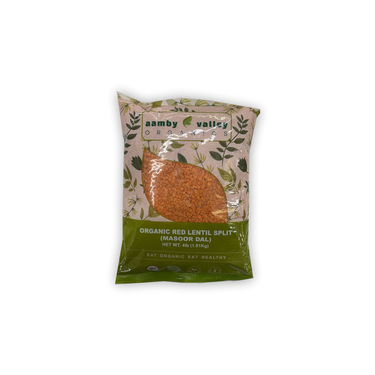 AAMBY VALLEY ORGANIC RED LENTILS SPLIT