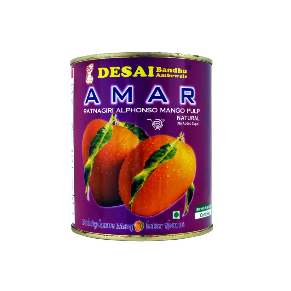 AMAR RATNAGIRI ALPHANSO MANGO PULP NATURAL