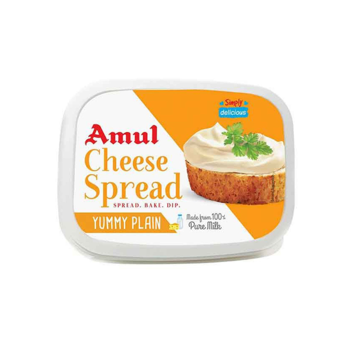 AMUL CHEESE SPREAD YUMMY PLAIN