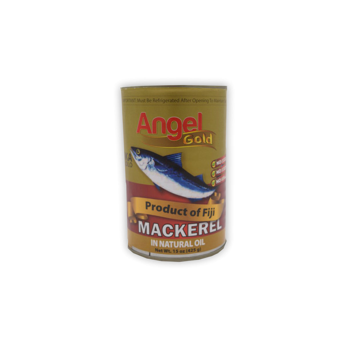 ANGEL GOLD MACKEREL IN NATURAL OIL