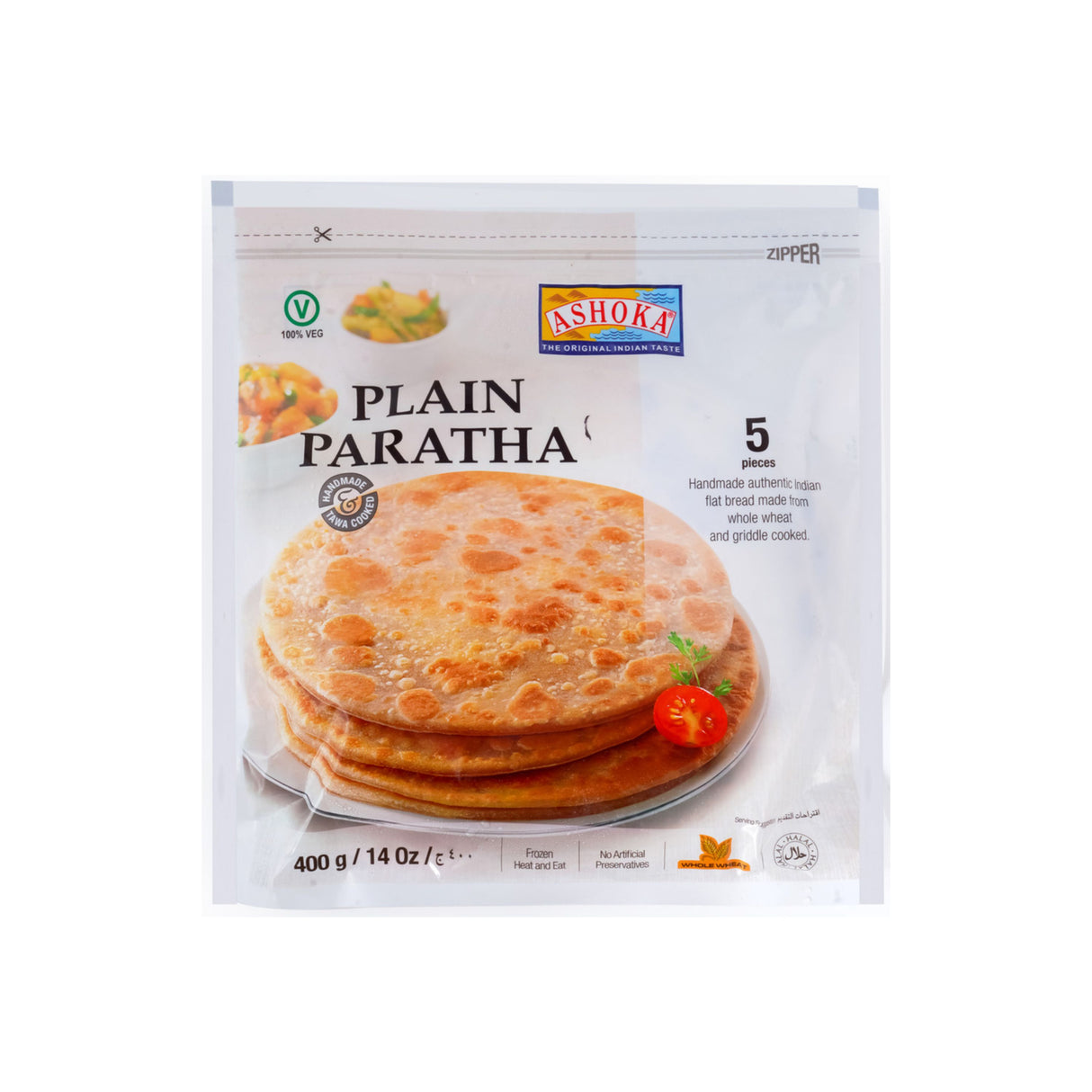 ASHOKA PLAIN PARATHA 5 PCS