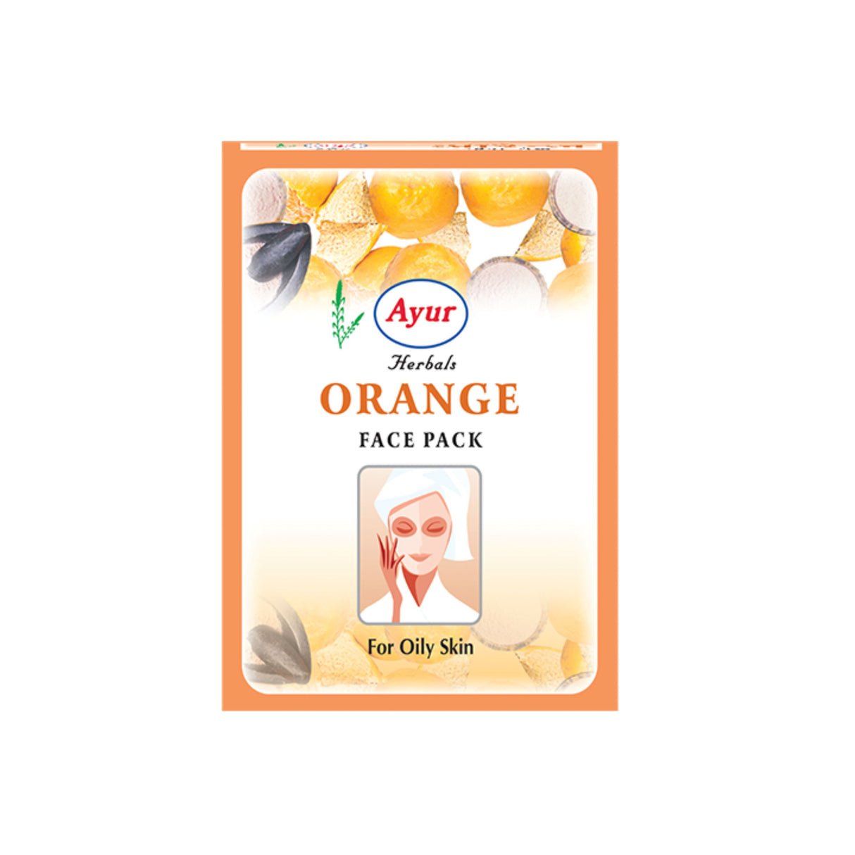 AYUR ORANGE FACE PACK 100GM