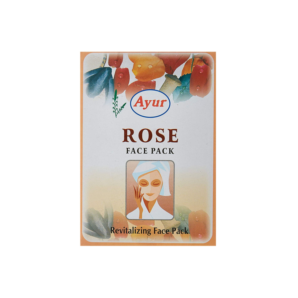 AYUR ROSE FACE PACK 100GM