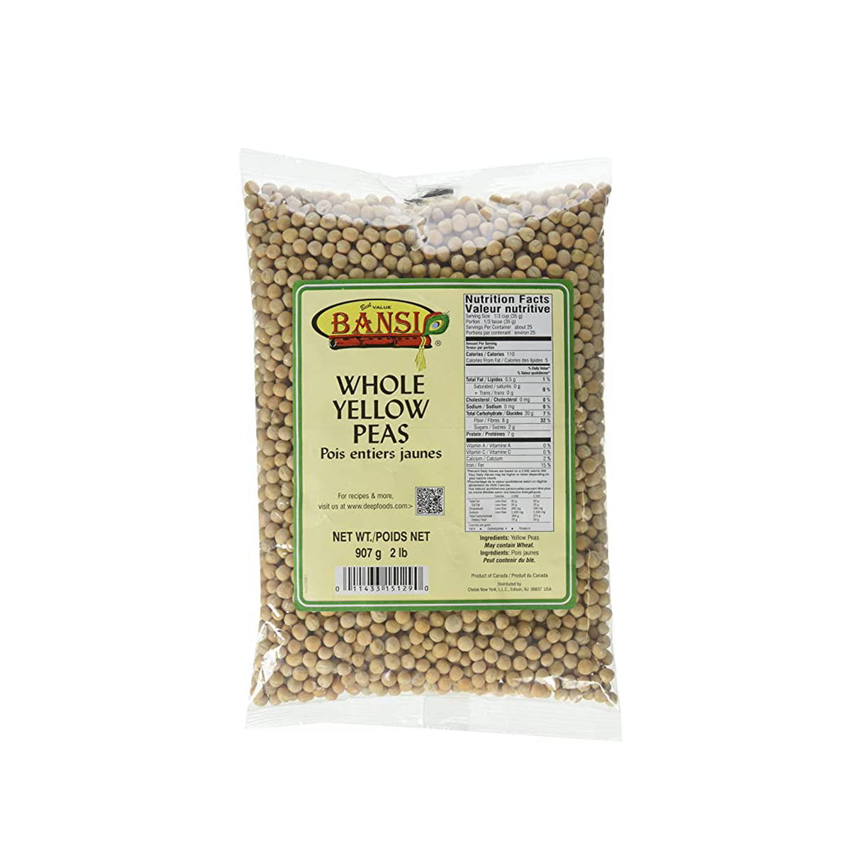 BANSI WHOLE YELLOW PEAS