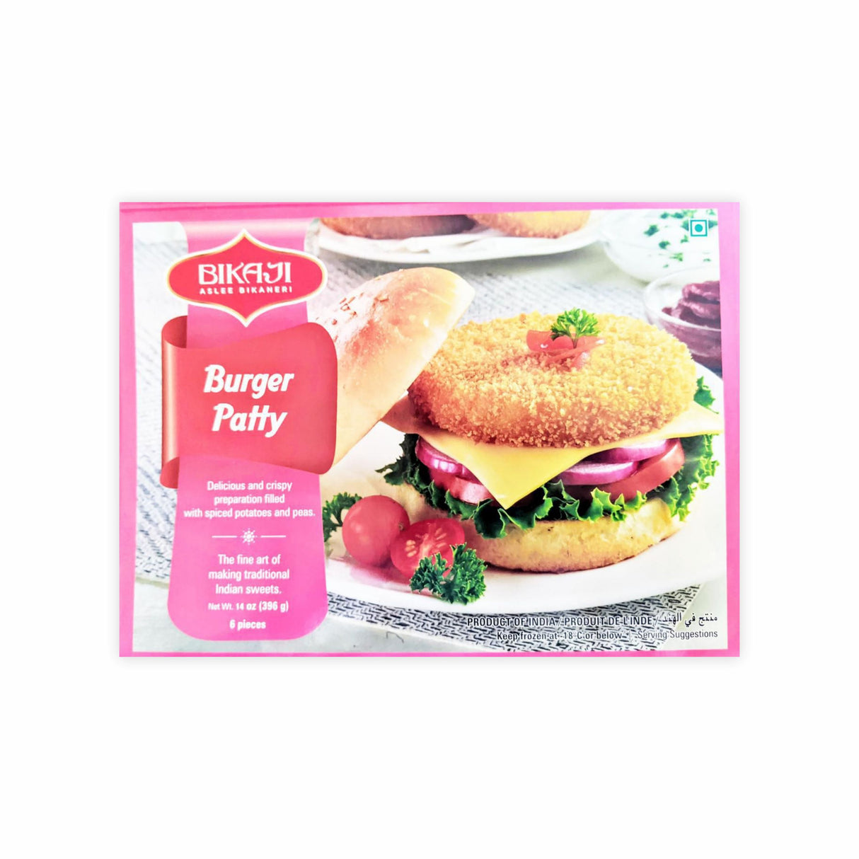 BIKAJI BURGER PATTY 6PCS