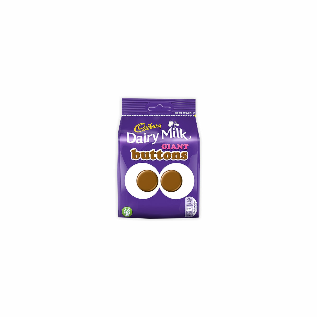 CADBURY DAIRY MILK GIANT BUTTON