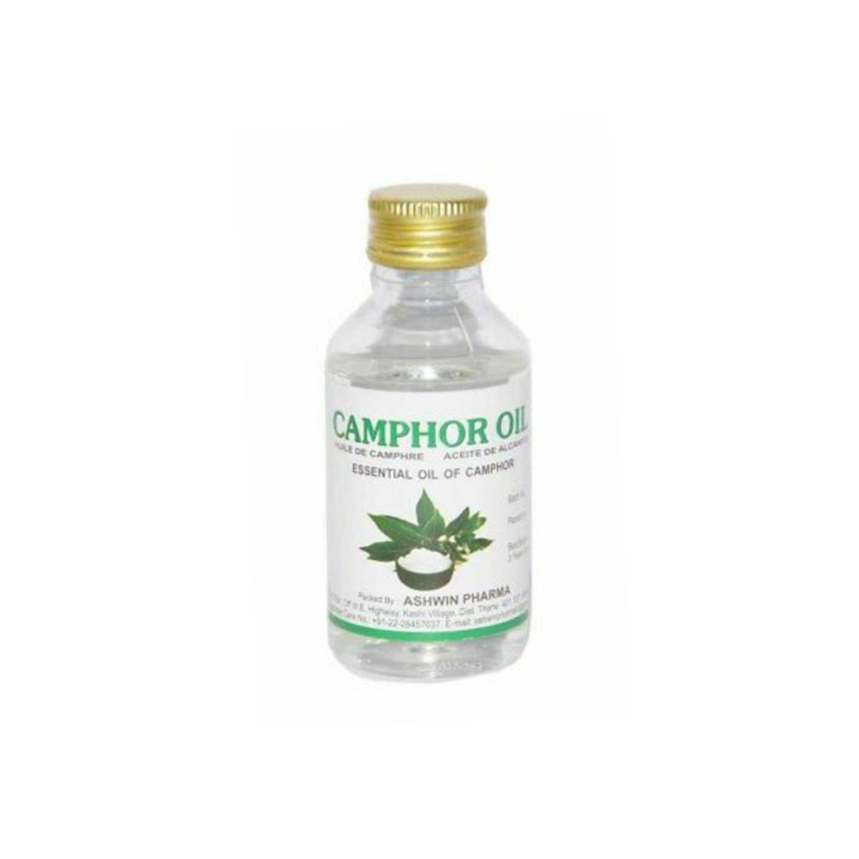 ASHWIN PHARMA CAMPHOR ESSENTIAL OIL 100ML