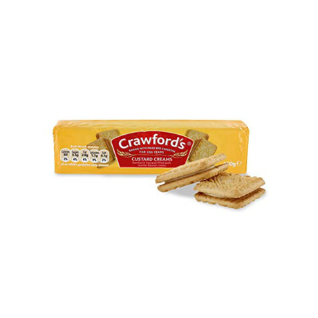 CRAWFORDS CUSTARD CREAMS BISCUITS