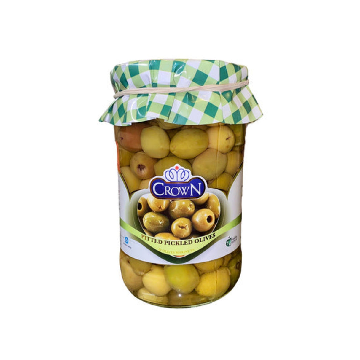 CROWN PITTED PICKLED OLIVES