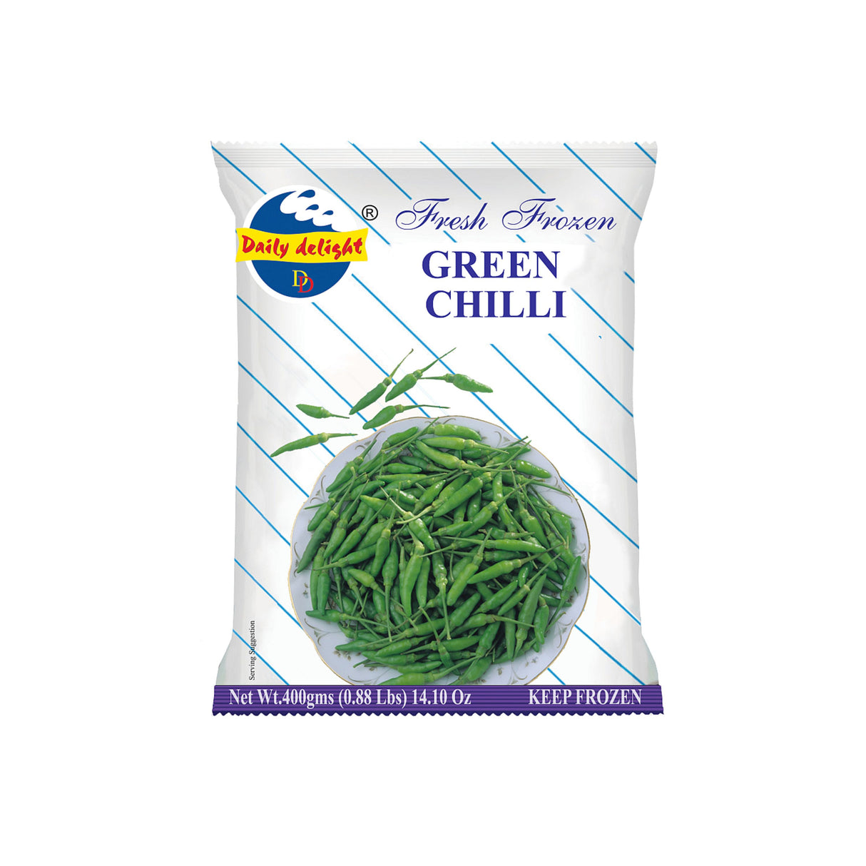 DAILY DELIGHT FROZEN GREEN CHILLI