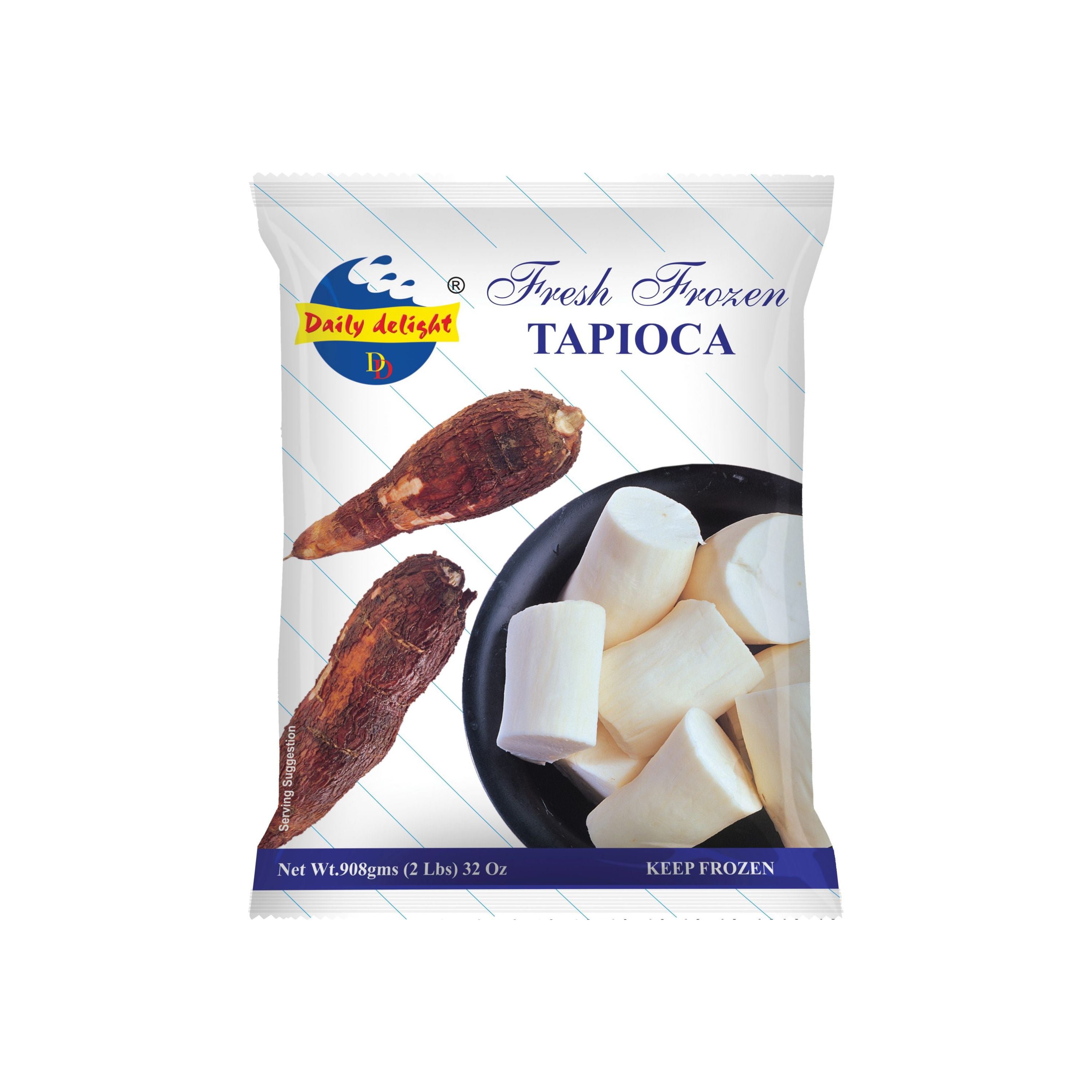tapioca DAILY DELIGHT FROZEN TAPIOCA (CASSAVA) – New Indian Supermarket, Tracy
